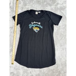 Women's Jacksonville Jaguars Concepts Sport Black Knit Nightshirt Size Large